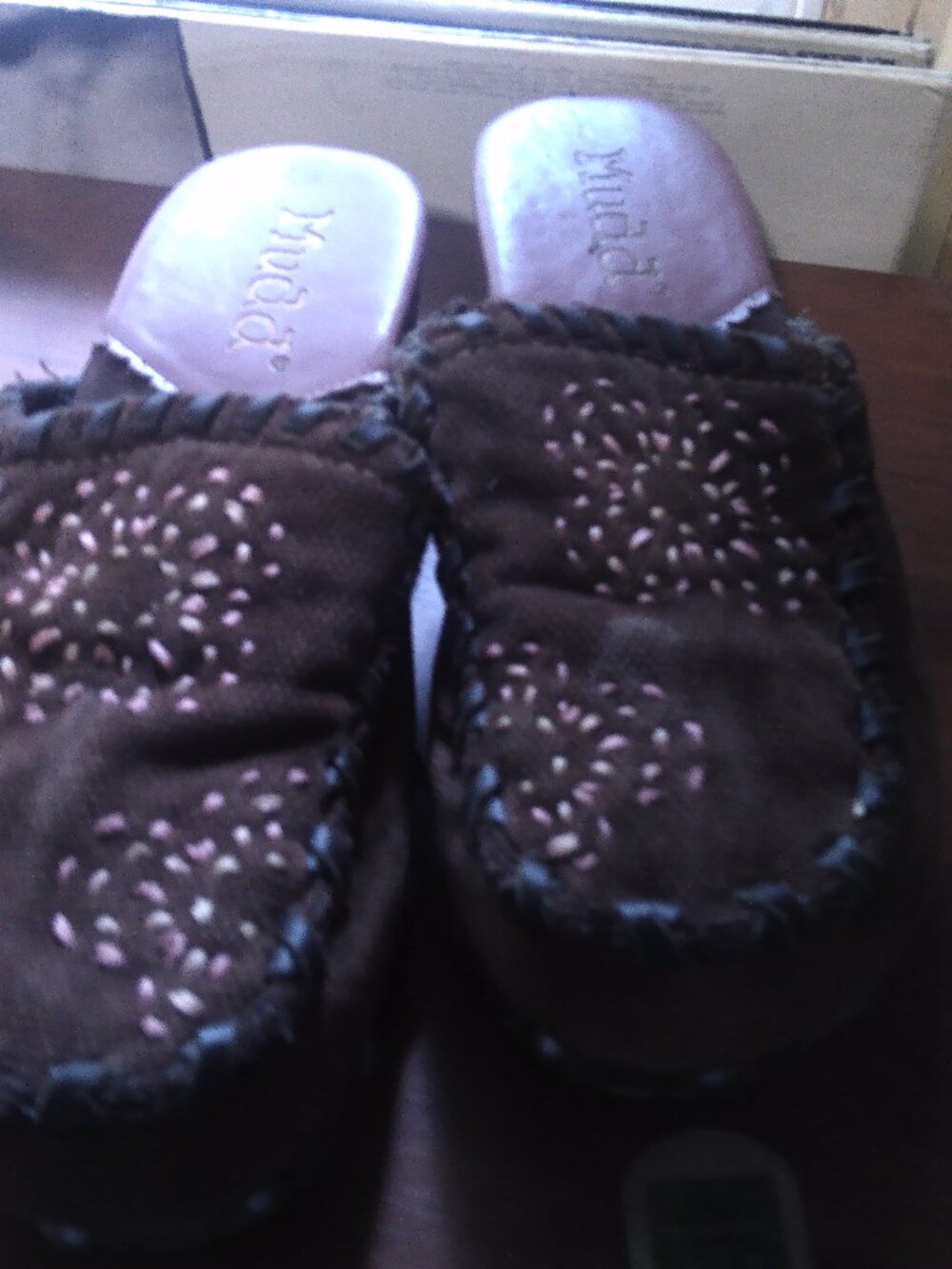 Mudd Suede Clogs